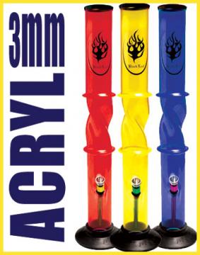 Acryl Icepfeife Zylinder 5 Farben