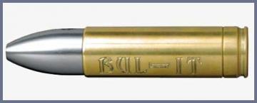 Bul-it Aluminium Messing Purpfeife 9cm