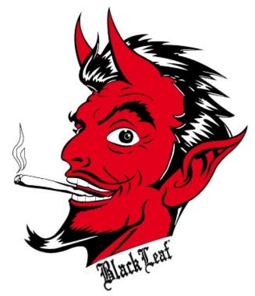 Black Leaf Devil Joint Motiv
