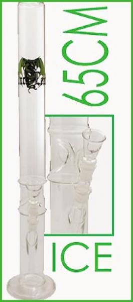 Robuster Icezylinder aus Glas 65 cm