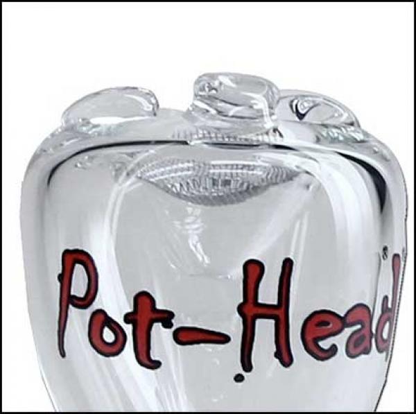 Borosilikatglas-Kopf Pothead 18er